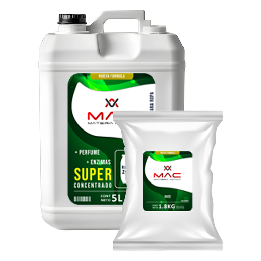 Jabon liquido Verde - Kit para 200L